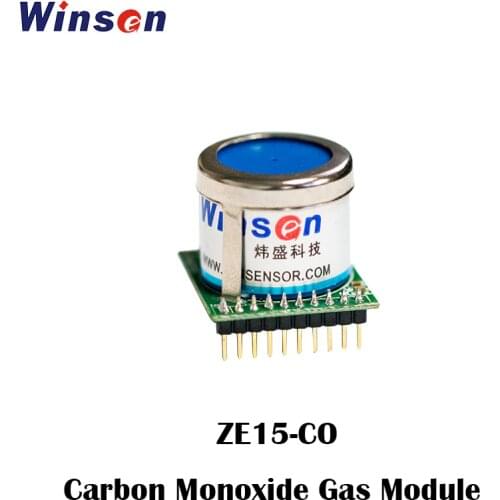 5pcs Winsen ZE15-CO Carbon Monoxide Sensor Module Low Power Consumption Temperature Compensation High Sensitivity and Resolution