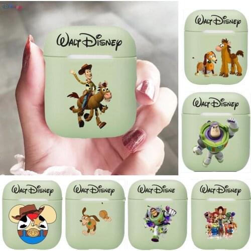 Disney Toy Story Soft Silicone Cases For Apple Airpods 1/2 Protective Case Bluetooth Wireless Earphone Cover For Apple Air Pods