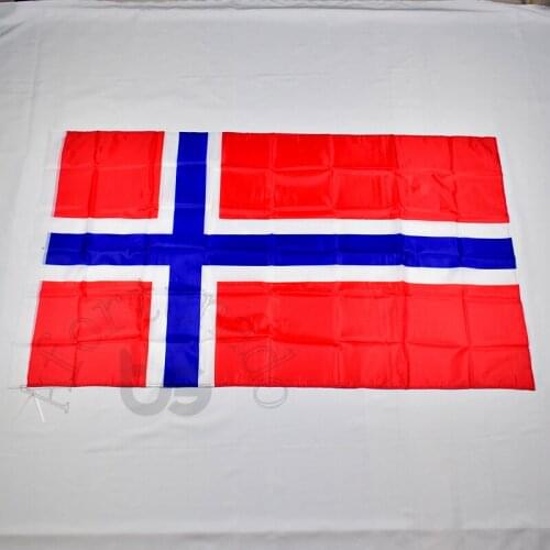Norway 90*150cm The Norwegian Norseland flag Banner 3x5 Foot Hanging National flag Home Decoration flag
