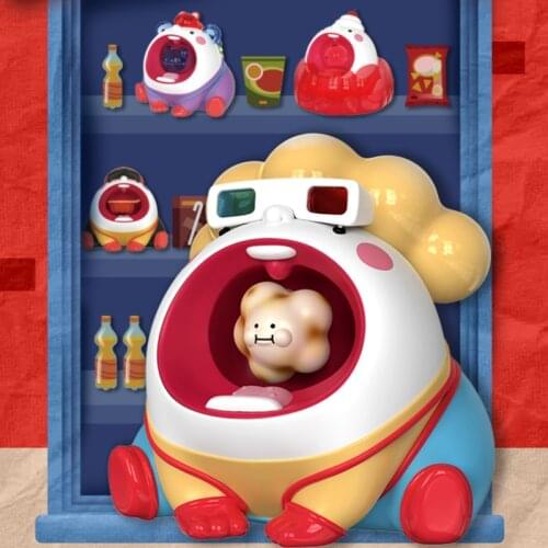 Original Mochie Little Tooth Snack House Series Blind Box Toy Figurine Random One Cute Anime Character Gift Free Shipping