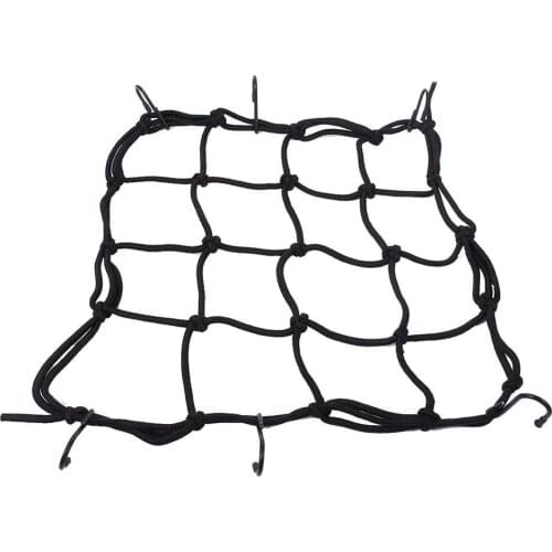 Universal Bungee Cargo Net Motorbike Helmet Mesh Storage Motorcycle Helmet Bungee Luggage Hold Down Storage Cargo Organiser Net