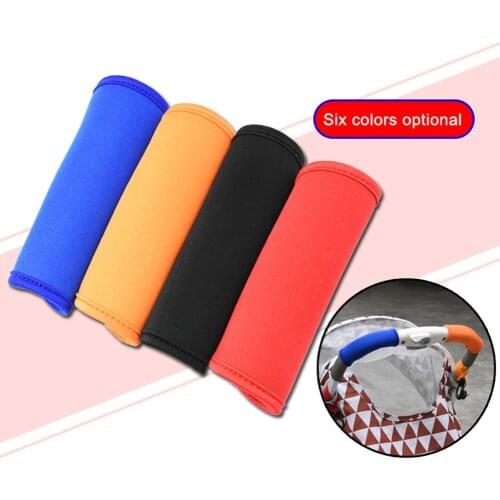 Waterproof Baby Stroller Handle Cover Magic sticker Neoprene Baby Stroller Handle Bar Cover Pram Cart Grip Protection
