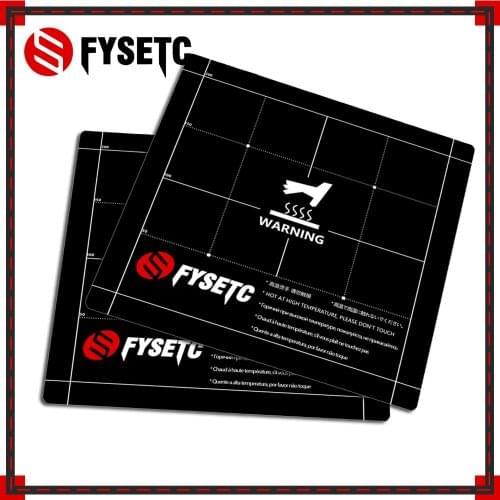 2pcs 3D Printer Parts Heat Hot Bed Sticker 235x235mm Coordinate Printed Surface Build Sheet For ENDER-3 /3s Tevo Flash