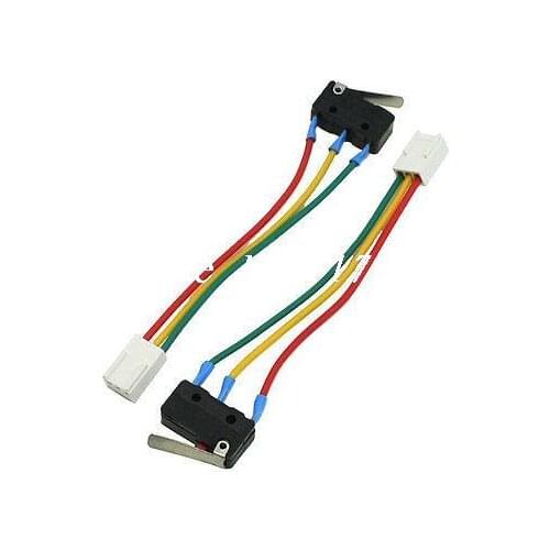 2pcs Gas Water Heater 3 Pin Female Connector Hinge Lever Micro Switch 5A 250VAC