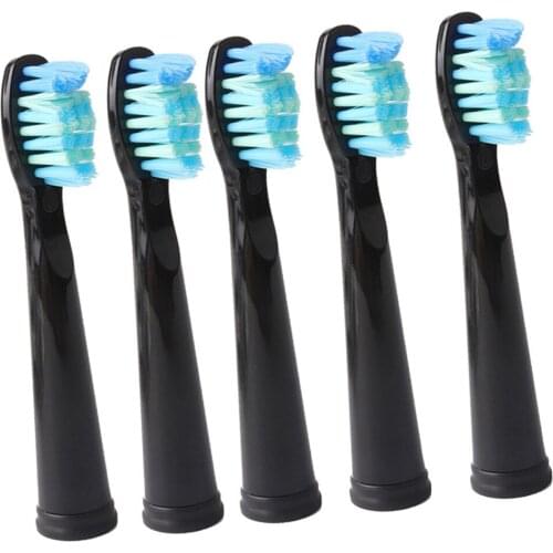5 Pieces Sonic Replacement Tooth Brush Head for Seago Electric Toothbrush