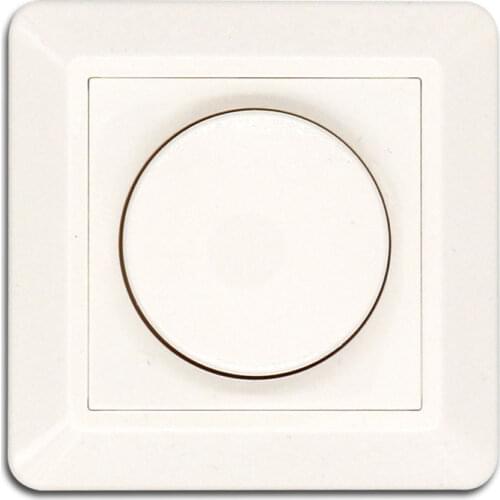 AC Power 220V Silicon Controlled SCR Dimmer Switch 200W for LED Spotlight Ceiling Light Dimming Trailing Edge Phase Cut On/ Off