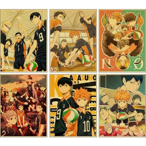 5D Full Square Round Drill Diamond Painting Japanese Anime Haikyuu Diamond Embroidery Cross Stitch Mosaic Set Home Decor Gift