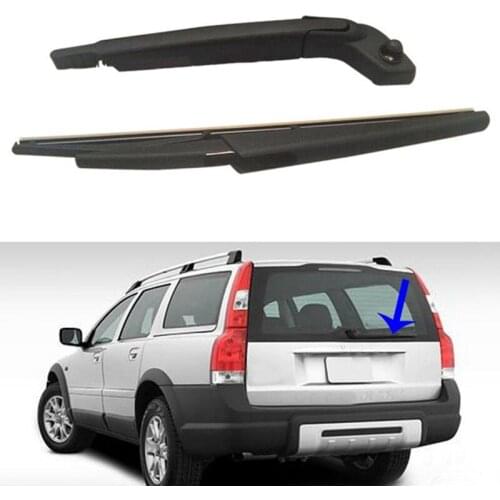 8662751 Rear Window Windshield Wiper Arm & Blade Replacement Kit for Volvo V70 XC70 2005-2007
