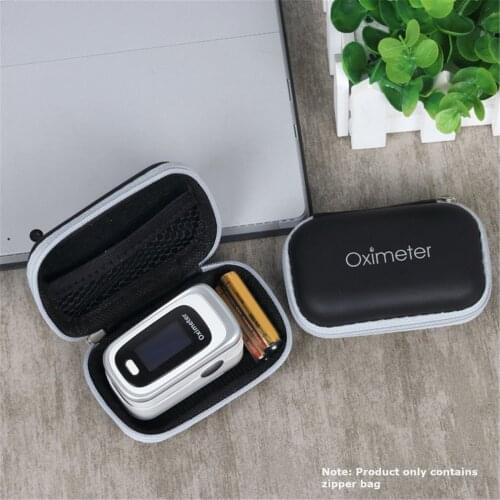 Hot Newest Oximeter Storage Box EVA Neutral Oximeter Zipper Bag Storage Bag Oximeter Cover Kit Protection Bag Fast Delivery