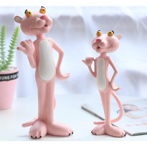 Creative pink panther ornaments girl heart Room Decorations Desk Dedroom Decoration Gifts