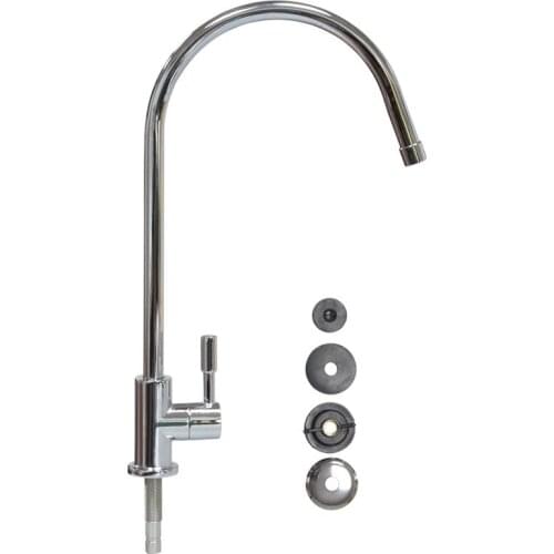 Kitchen Sink Faucet Single Lever Cold Water Tap Drinking Water Filter Faucet 360 Degree for Home