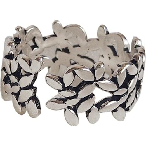 New Gothic Men Leaf Rings For Women Jewelry Birthday Gift Romantic Wedding Engagement Drop Shipping 2021