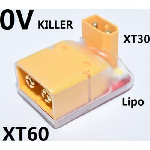 RC LIPO Battery 0V Killer HM lithium Battery 0V Discharger XT60 XT30 plug