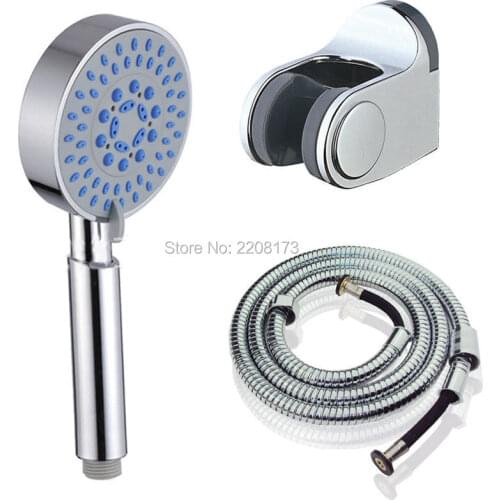 Smesiteli Wholesale And Promotions 5 Functions High-density Supercharged Handheld Rain Shower Head Hose Bath Set