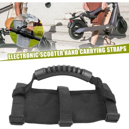 Hand Carrying Handle Straps for Electric Scooter Portable Skateboard Handle Band Belt Webbing Hook for Xiaomi M365 Pro Scooter