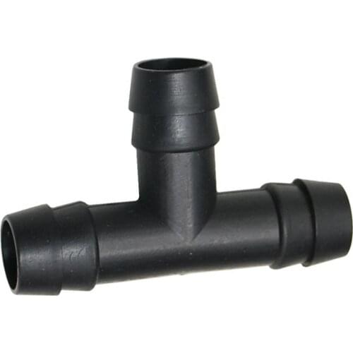 12mm tee barb connector 1/2 hose water splitter 16mm T type connector waterer tee 150pcs