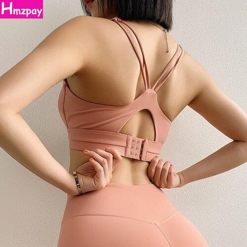 Sports Bra Women Shockproof Breathable Yoga Tops High Impact Steel Support Fitness Bra Exercise Running Gather Underwear
