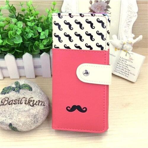 Wallet Women Korean Design with Buckle Ladies Wallet Purses Long Holding Wallets Purse Card Holder Carteira Feminina 7 Colors