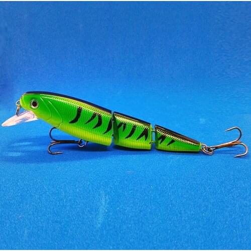 1PCS Wobblers Fishing Lure Multi-section Hard Bait110mm 15g Artificial Bait Minnow Lure Crankbait Perch Carp Fishing tackle Lure