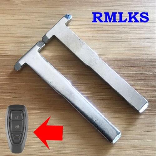 2011-2017 Ignition Smart Key HU101 Blade Car Insert Keyless Entry Remote For Ford Focus Mondeo CMAX FIESTA GALAX Blank