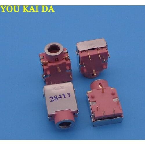 5 pcs/lot Original New 8Pins Laptop Audio Jack Notebook motherboard audio interface Sockect for LENOVO HP IBM Foxconn