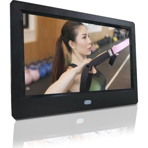 7 inch loop playback advertising digital photo frame electronic photo frame support SD and USB drive digital picture frame