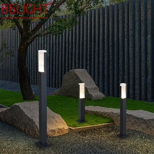 86LIGHT Outdoor LED Lawn Light Aluminum Waterproof Garden Lamp Creative Decorative For Villa Duplex Park
