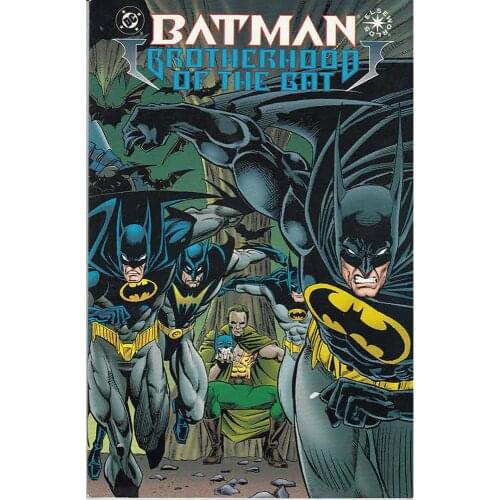 BATMAN brothers OF THE BAT, DC COMICS, DC COMICS EDITORIAL, 1995, 1ª English edition, author DOUG MOENGH, ELSEWORLDS
