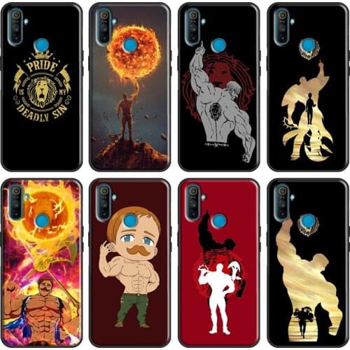 Escanor Seven Deadly Sins Soft For OnePlus 8T 7T Nord 7 8 Pro Case For OPPO Realme GT 6 7 X2 X7 Pro XT C15 C11 C3 Cover
