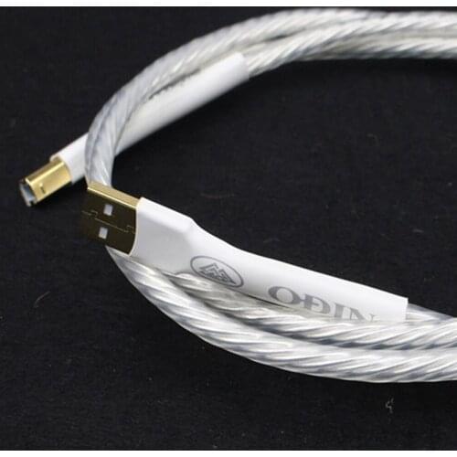 Odin - Audio Digital Cable Interconnect USB Cable with A To B Plated Gold Connection USB