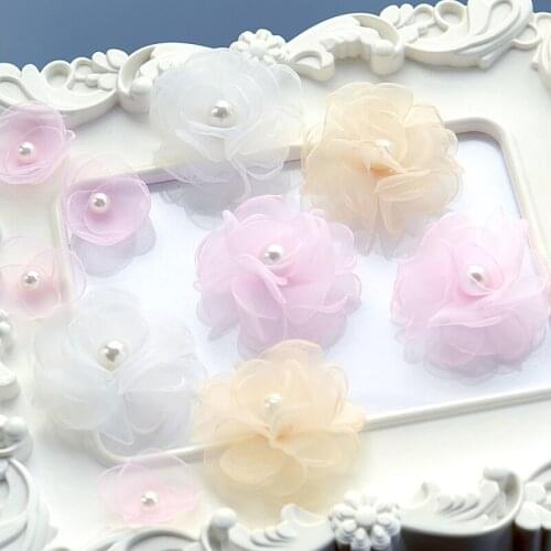 Flower peal rhinestones beaded applique parche patches for clothes apliques de roupa sticker parches bordados para ropa