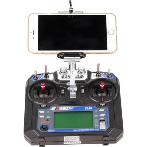 Phone Holder Clip Bracket Mount Support for FlySky FS-i6 i6S Remote Controller 2.4G RC Transmitter