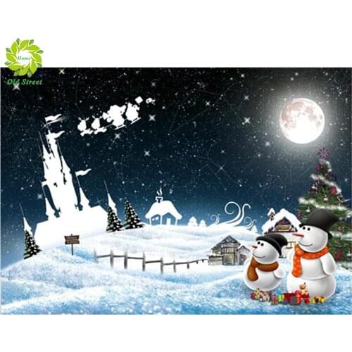 Photo Custom Diamond Painting Cross Stitch Full Round Picture of Rhinestone DIY Diamond Mosaic Diamond Embroidery Christmas Sale