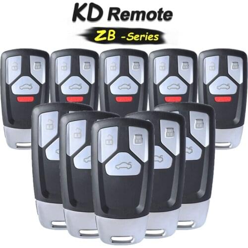 KEYECU 5x ZB26-3 ZB26-4 Smart Universal Remote Key for KD900 KD-X2 Mini KD Key Tool
