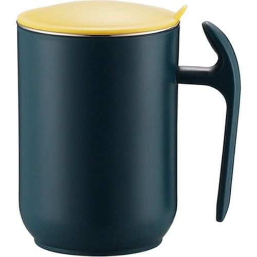 Stainless Steel Mug Large Capacity Leak-proof Mug Creative Office Water Cup Coffee Cup With Sealed Lid