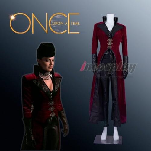 Once Upon a Time Evil Queen Regina Cosplay Costume halloween costume custom made