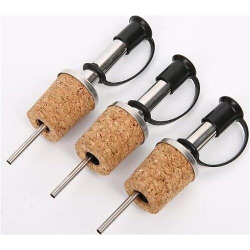 Stainless Steel Cork Stopper Wine Stopper Pourer Bottle Diversion Nozzle Red Wine Pourer Bar And Kitchen Easy To Use