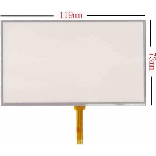 New 5 inch 4Wire Resistive Touch Screen Panel Digitizer For Explay PN-980 PN-930 PN-935 PN-980TV