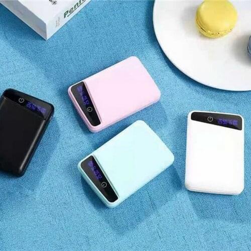Portable 3USB Ports Power Bank DIY Case 3x18650 Battery Charger Mobile Phone Charger PowerBank Box Shell Kit Digital LCD Display