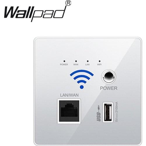 Hot Sales Silver USB Socket Wireless WIFI USB Charging Socket,Wall Embedded Wireless AP Router, 300M WiFi Repeater Free Shipping