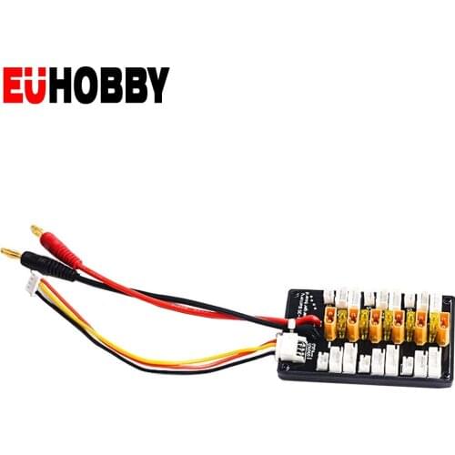 Xt30-plug Parallel Li-po Charging Adaptor Board for 1S 2S 3S LiPo Batteries IMAX B6 Charger
