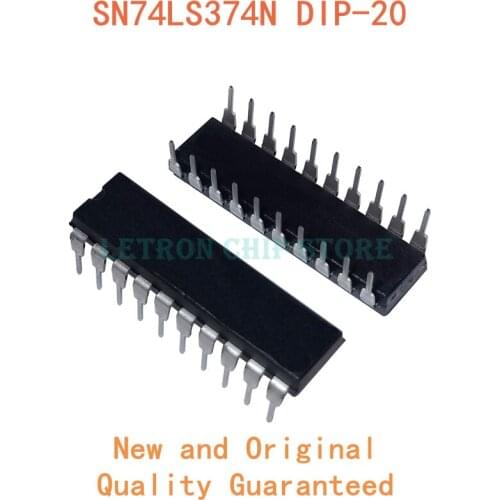 10pcs SN74LS374N DIP20 HD74LS374P DIP DIP-20 74LS374N SN74LS374 74LS374 original and new IC Chipset