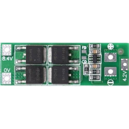 2021 New 2S 20A 7.4V 8.4V Li-ion Lithium Battery 18650 Charger PCB BMS Protection Board