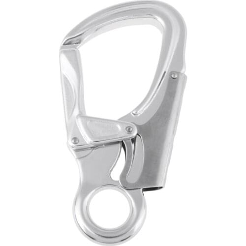 30KN Heavy Duty Outdoor Rock Climbing Carabiner with Captive Eye CE Camping Hiking Climbing Accessory Rappelling Mountaineering