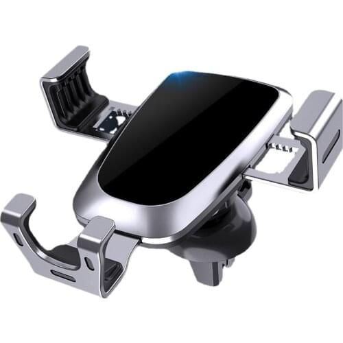 Car Phone Holder the Vent Hole Phone Holder the Adjustable Bracket Vehicle for 4-7 Inch Smartphone