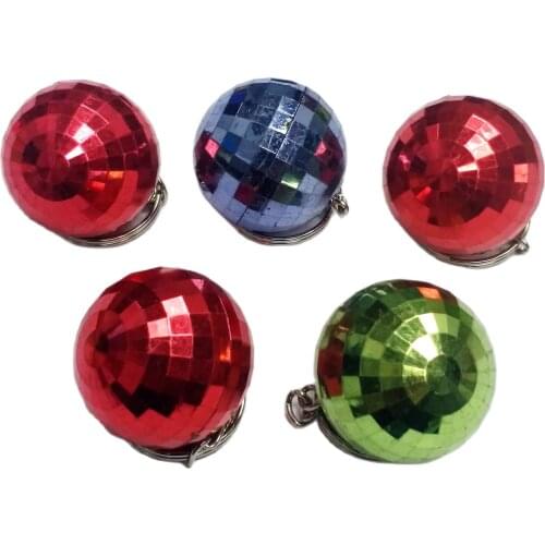 3 pc Key Chain 32mm Colour Deco Ball Fashion Pinata Filler Loot Gag Birthday Party Favors Gift souvenirs gadget giveaways regalo