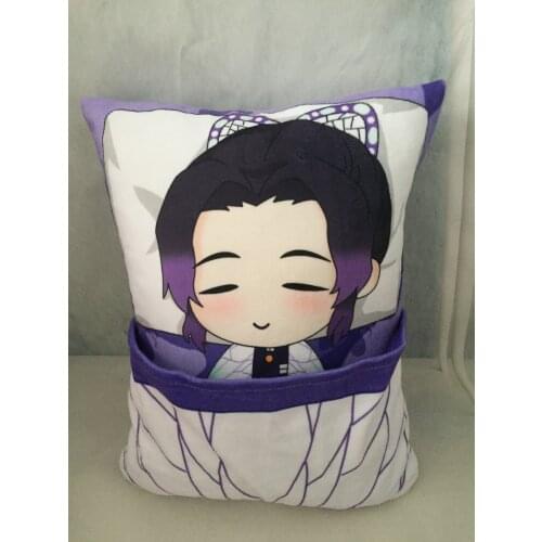 Demon Slayer: Kimetsu No Yaiba Kamado Tanjirou Kamado Nezuko Agatsuma Zenitsu Rengoku Kyoujurou Soft Plush Pillow Doll