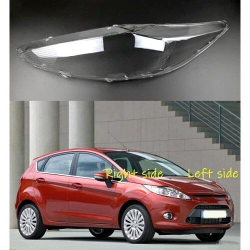 For Ford Fiesta 2009 2010 2011 2012 Car Headlight cover Headlamp Lens Auto Shell Cover