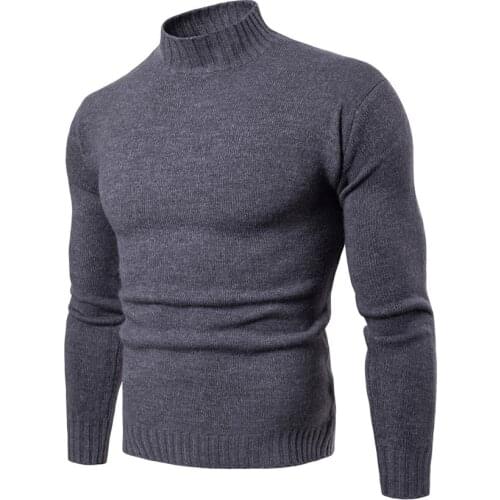 HCXY Men's Wool Pullovers