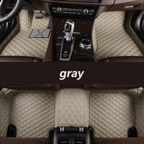 Kalaisike Custom car floor mats for Ssangyong All Models Rodius ActYon kyron Rexton Korando auto accessories styling